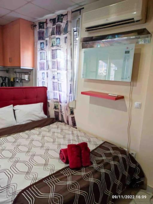 Spacious Private Rooftop Studio, Mountain And Sea View Athens Luaran gambar